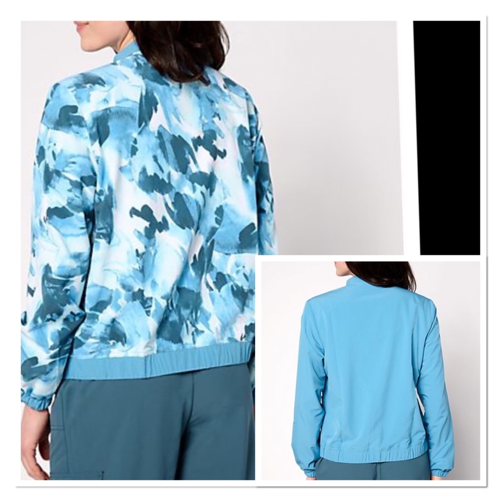 NWOT. Zuda Blue Bomber Jacket